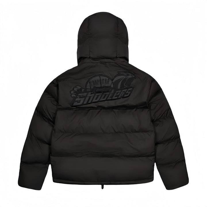 Herren Trendige Daunenjacke mit Kapuze