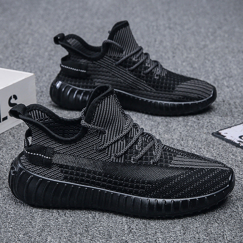 Damen Sportliche Sneakers mit nahtloser Netzstruktur und flexibler Sohle Drune