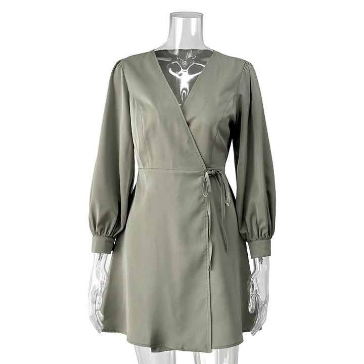 Damen Wickelkleid Drune