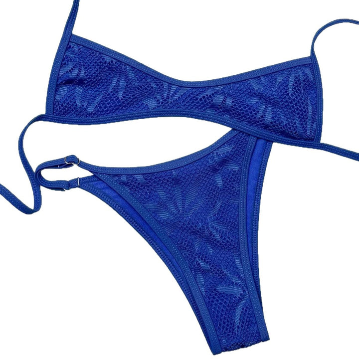 Damen Netz Bikini Drune