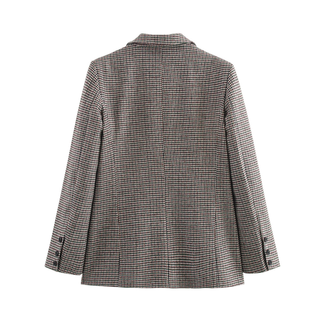 Damen Blazer im zeitlosen Karomuster Drune