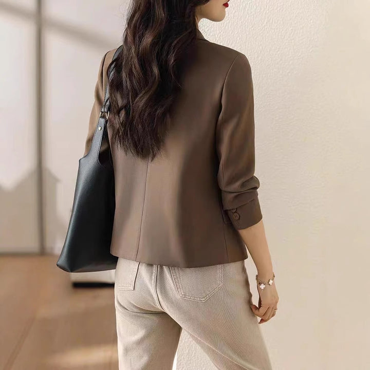 Damen Modischer Blazer mit tailliertem Schnitt Drune