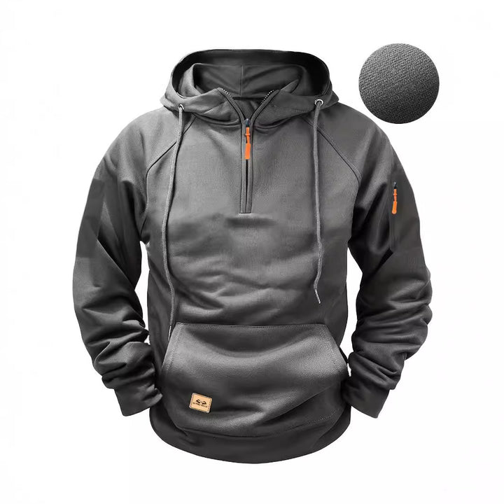 Herren Thermo-Fleece Kapuzenpullover Drune