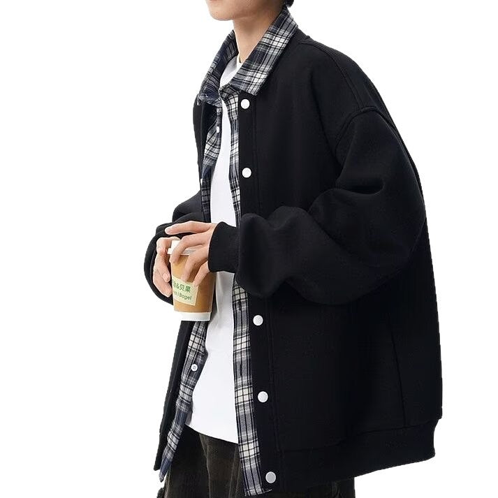 Herren Urbanes Oversized Sweatshirt Drune