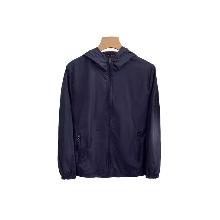 Damen Leichte Übergangsjacke mit Kapuze und Reißverschluss Drune