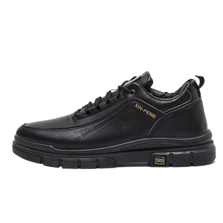 Herren Sportliche Leder Sneakers Drune