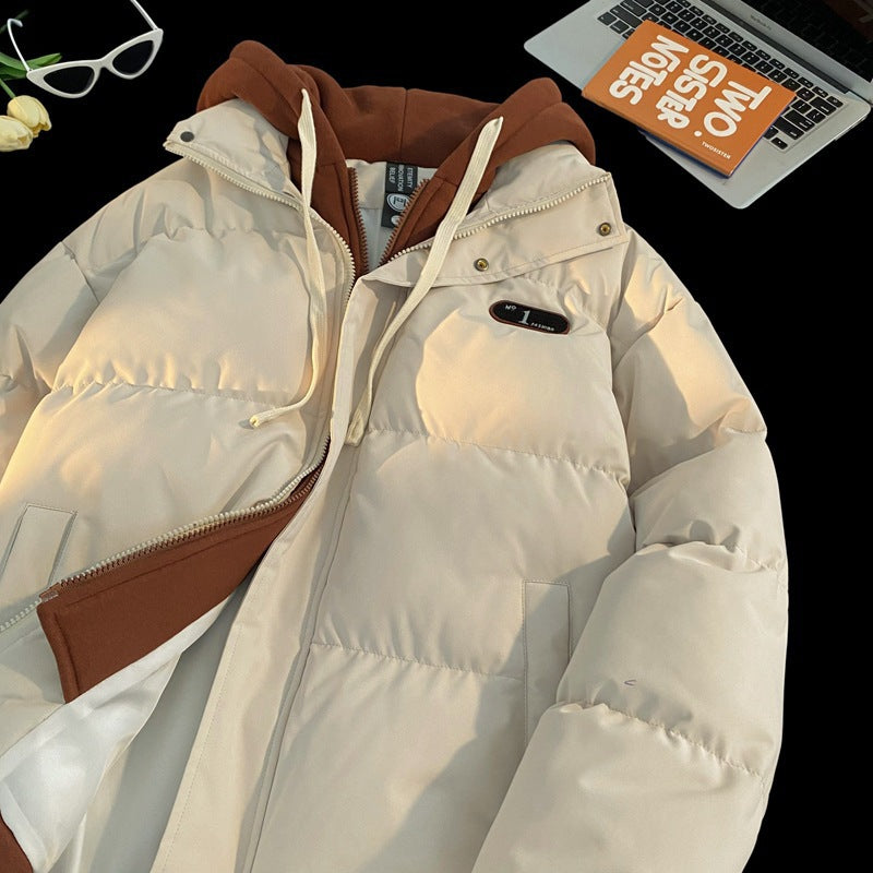 Damen Wattierte Parka-Jacke Drune