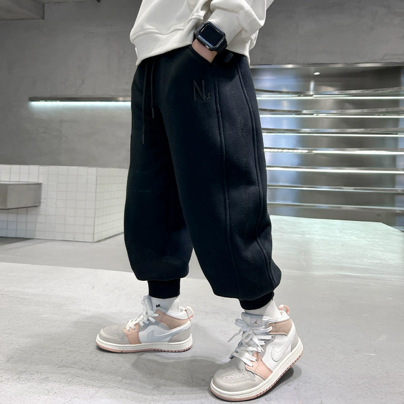 Unisex gemütliche Fleece-Jogginghose Drune