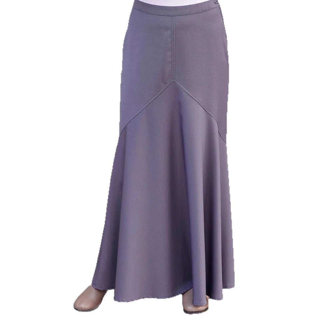 Damen Maxirock mit eleganter A-Linien-Silhouette Drune