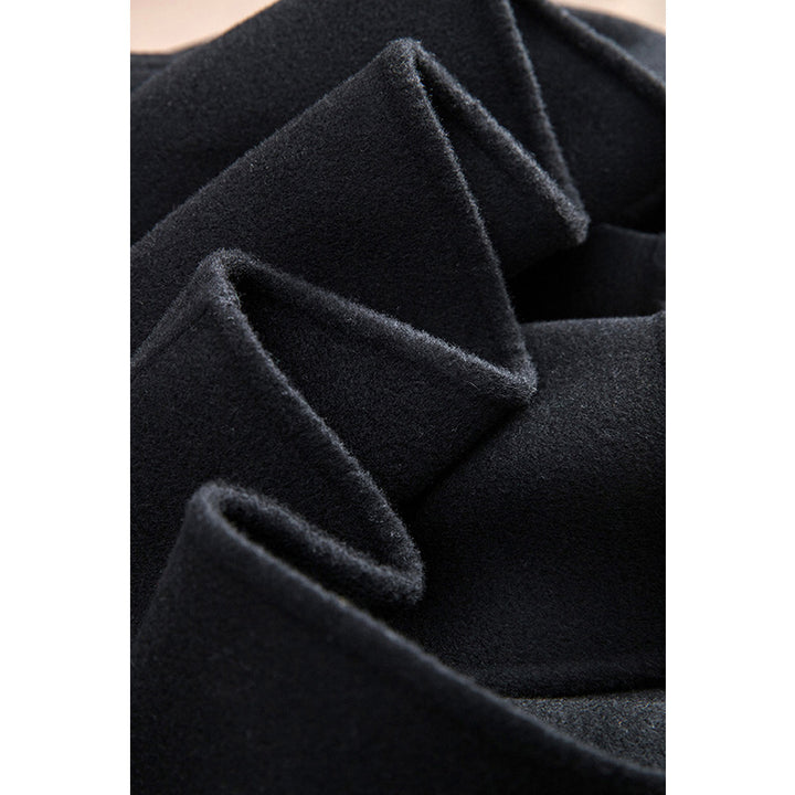 Damen Modische Blazerjacke mit peplum Schnitt Drune