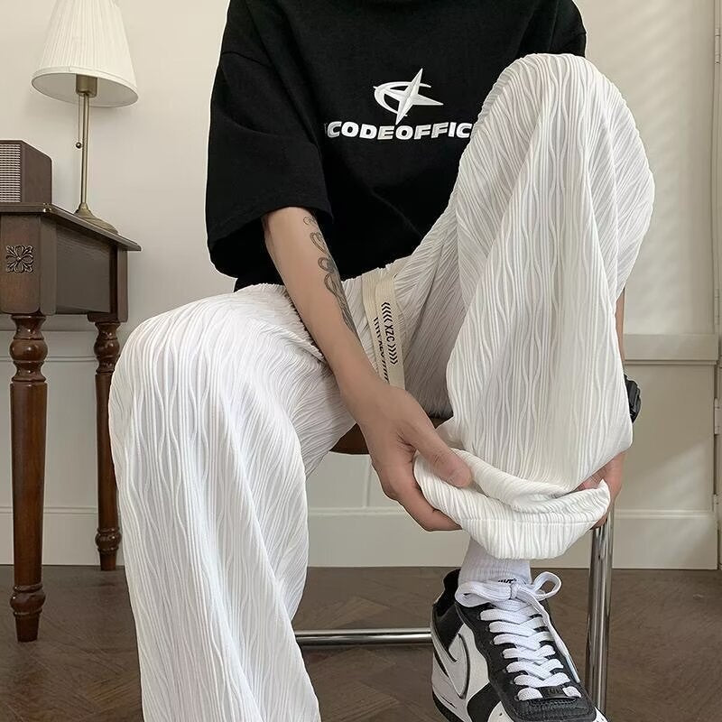 Damen Bequeme und modische Relaxed-Fit Stoffhose Drune