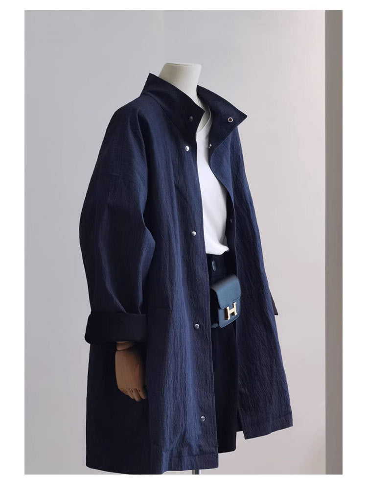 Damen Urbaner Oversized Mantel Drune