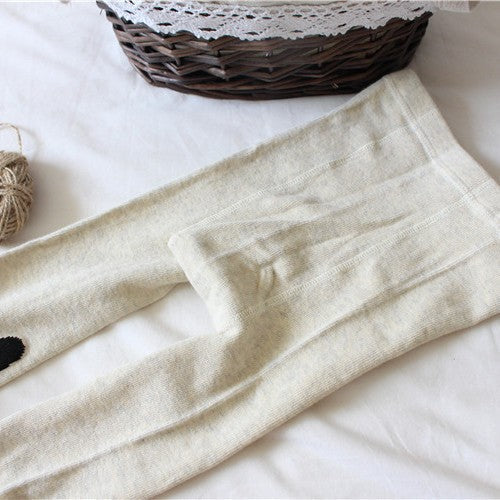 Mädchen Leggings mit Katzenmotiv Drune