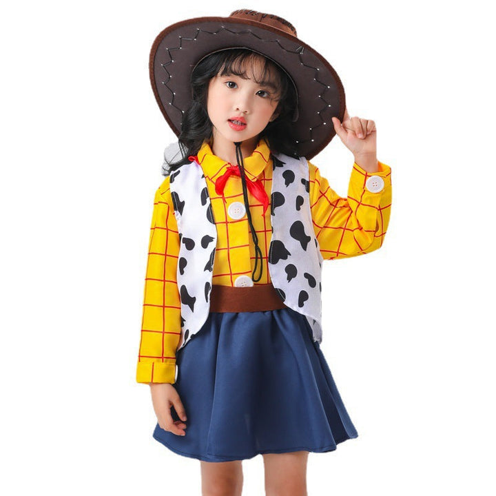Mädchen Cowboy Kostüm Drune