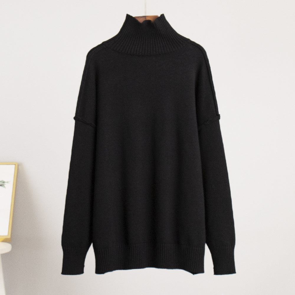 Damen Modischer Rollkragenpullover Drune