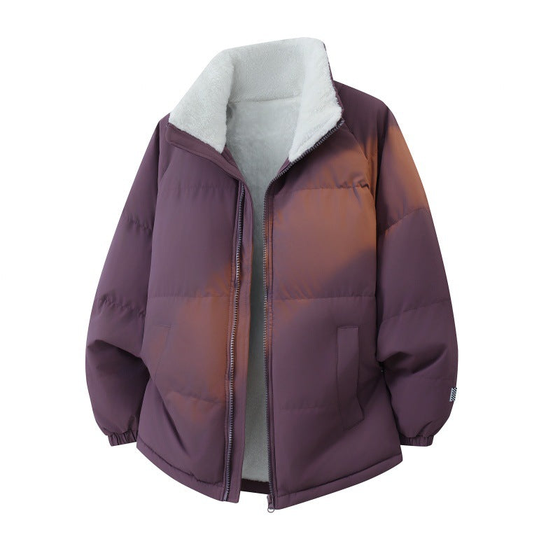 Damen Stilvolle Steppjacke mit Teddyfutter Drune