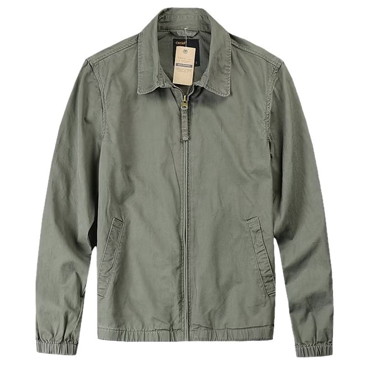Herren Leichte Freizeitjacke mit elastischem Bund Drune