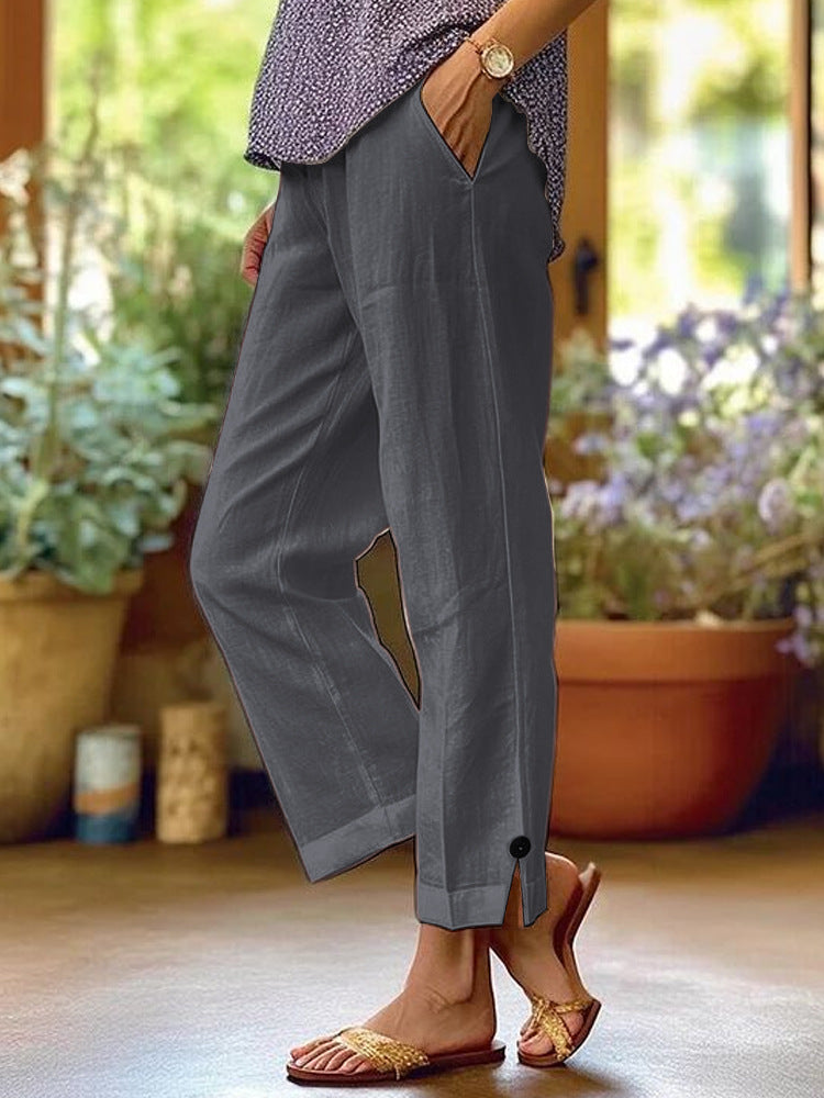 Damen Bequeme Sommerhose Drune