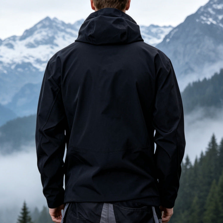 Herren Wetterfeste Multifunktionsjacke