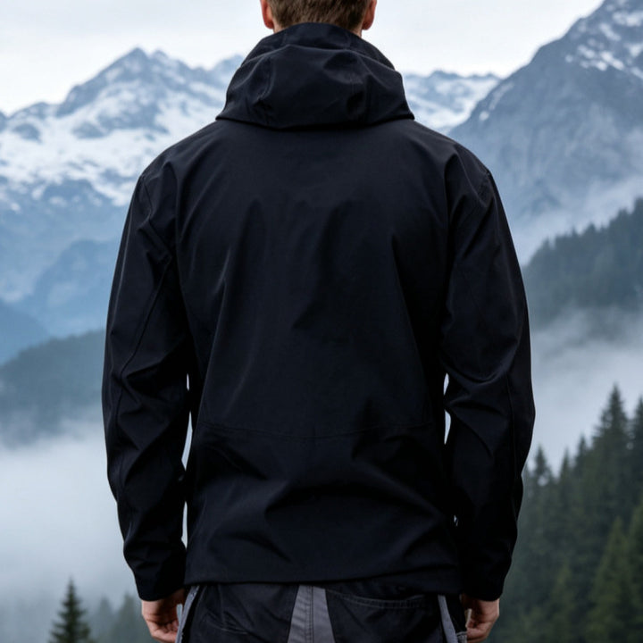 Herren Wetterfeste Multifunktionsjacke