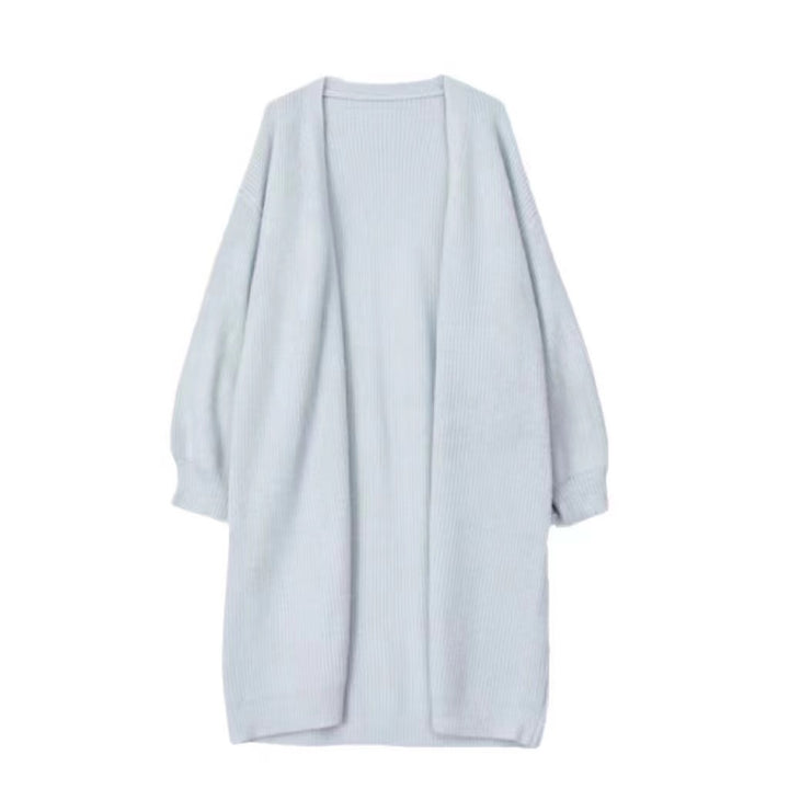Damen Weit geschnittene Strickjacke mit großzügigem Revers Drune
