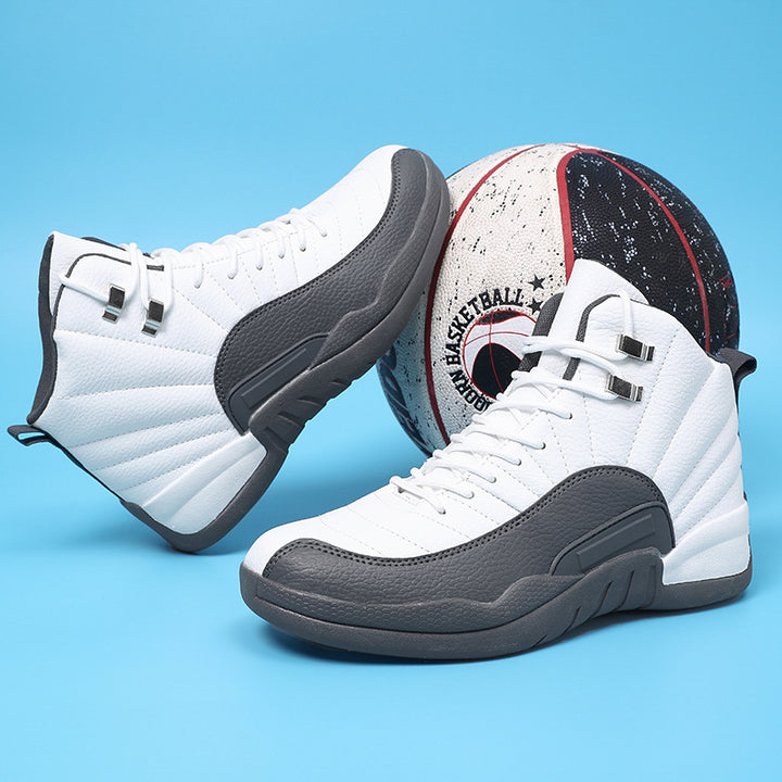 Herren Basketball-High-Top mit gepolstertem Knöchelkragen und robustem Gummiprofil Drune