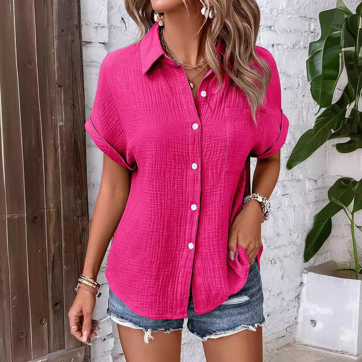 Damen lässige Hemdbluse Drune