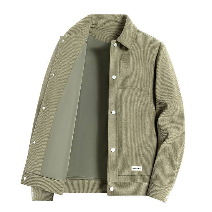 Herren Baumwolljacke mit Teddyfellfutter Drune