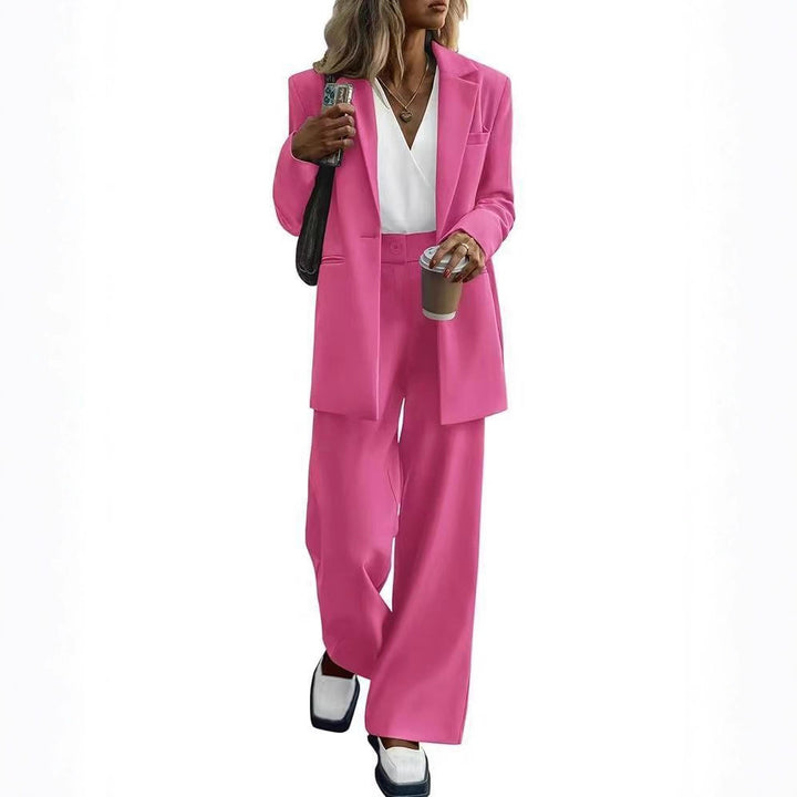Damen Elegantes Anzugset mit taillierter Silhouette und modernen Akzenten Drune