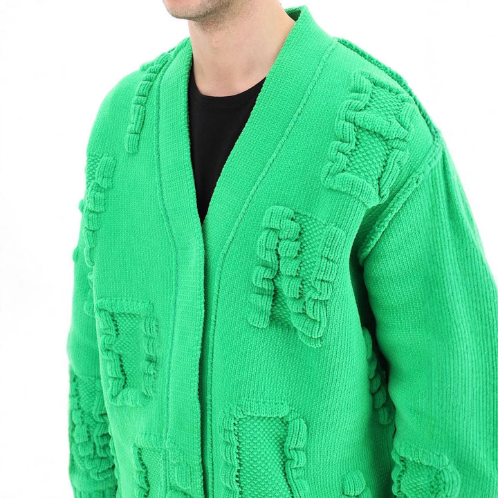 Damen Modische Strickjacke mit strukturiertem Design