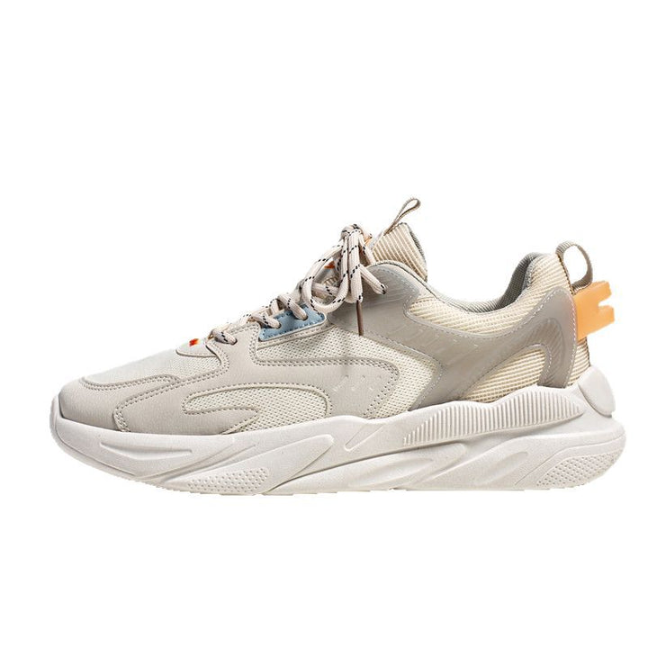 Herren Voluminöser Low-Top Sneaker mit sculpted Komfortsohle und Mesh‑Velours‑Overlays Drune