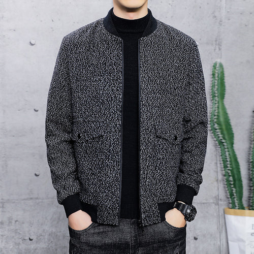Herren Modische Harringtonjacke Drune