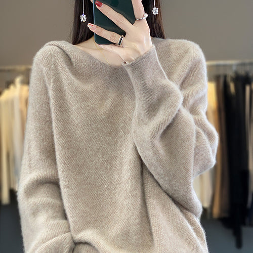 Damen Kuscheliger Rollkragenpullover Drune