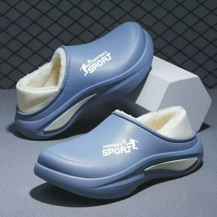 Damen Thermo‑Clogs aus EVA mit kuscheligem Futter, stoßdämpfender Slip‑On Sohle Drune
