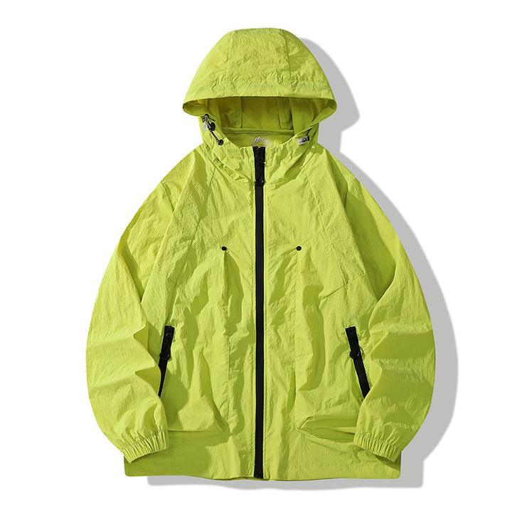 Herren Atmungsaktive Kapuzenjacke Drune
