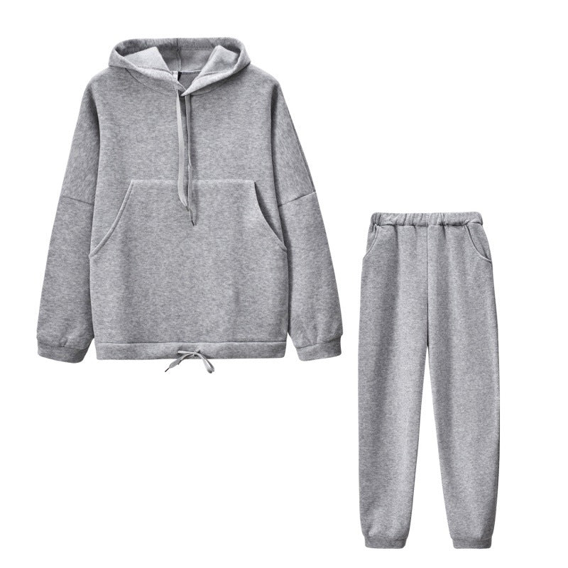Damen Bequemes Sweatshirt und lockere Jogginghose Set Drune