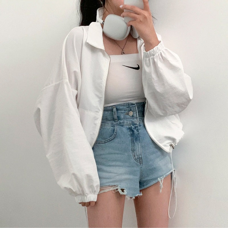 Damen lässige Windjacke Drune