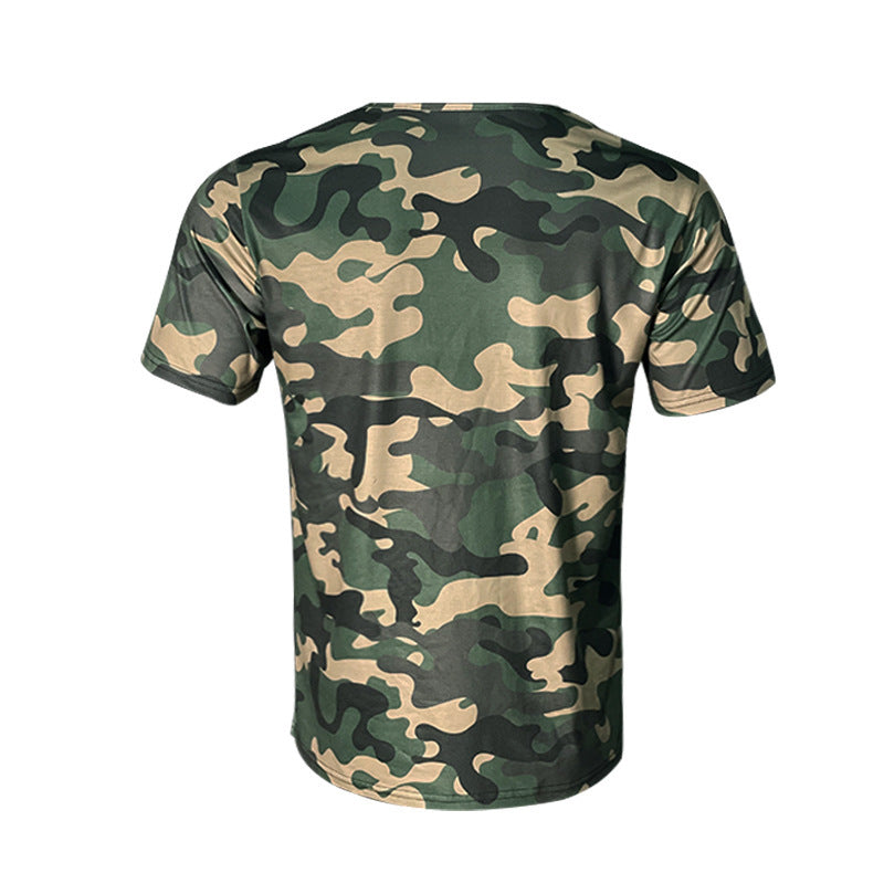 Herren Camouflage T-Shirt Drune