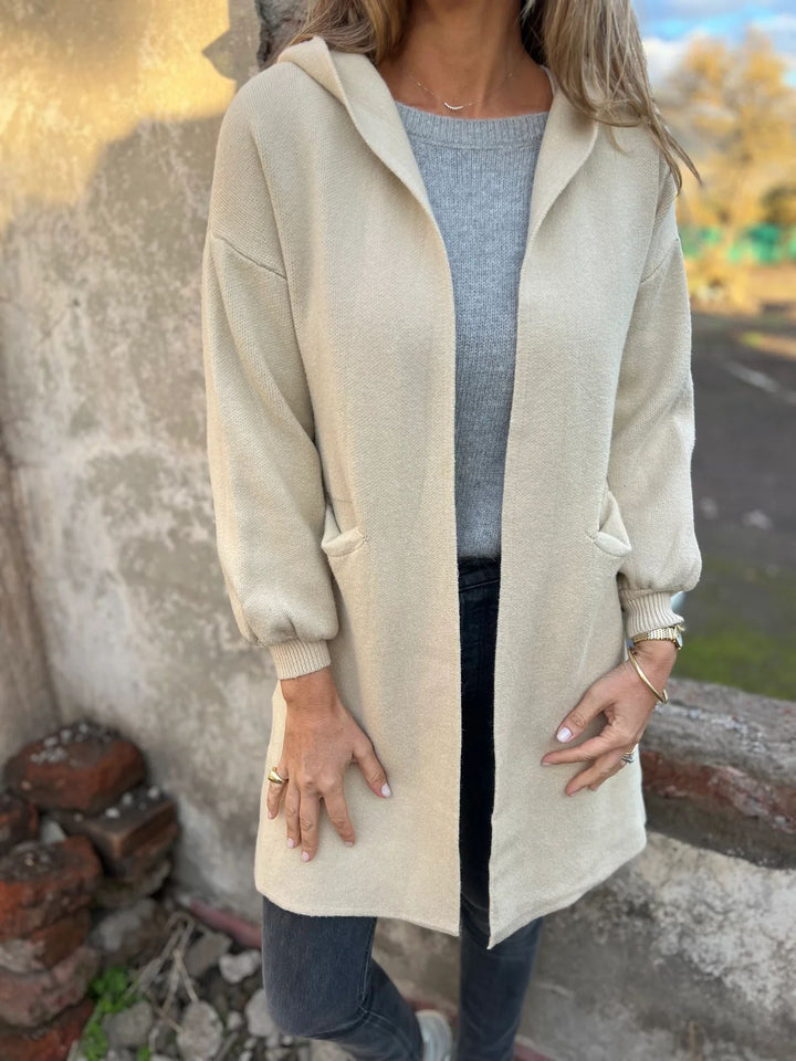 Drune | Wollene Taschenkapuzenmitteljacke