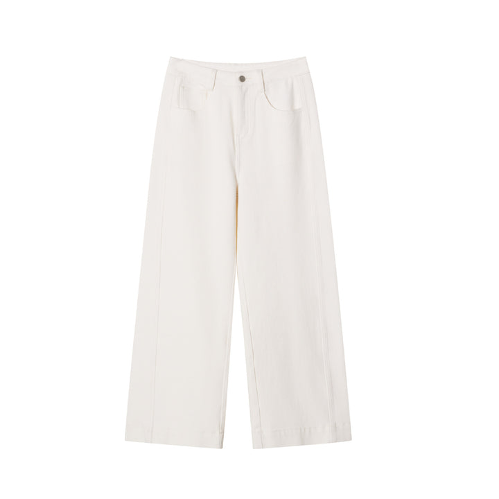 Damen Weite Baumwollhose Drune