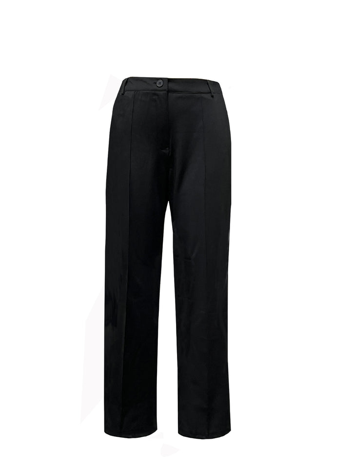 Damen nan taillierter Blazer-Hosen Businessanzug aus Stretchstoff Drune
