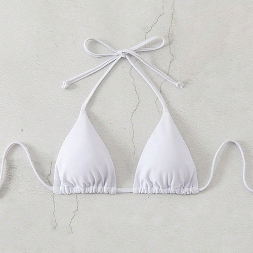 Damen Triangle-Bikinioberteil mit raffiniertem Tiermotiv Drune