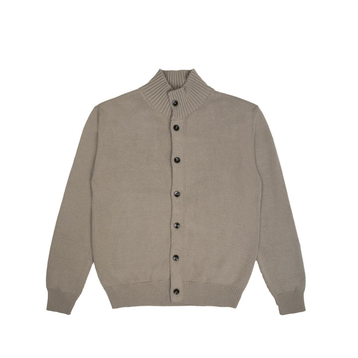 Herren Stilvolle Strickjacke mit Knopfleiste Drune