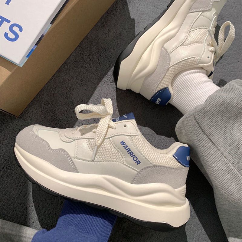 Damen Sportliche Chunky Sneakers mit gepolsterter Innensohle und atmungsaktivem Obermaterial Drune