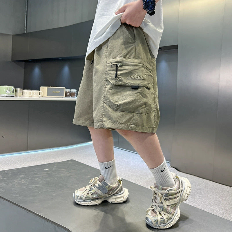 Unisex Cargo-Shorts mit multifunktionalen Taschen Drune