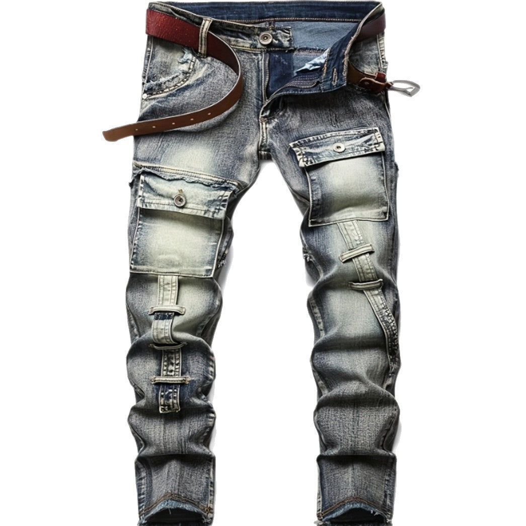 Herren Cargo-Jeans im modernen Design Drune