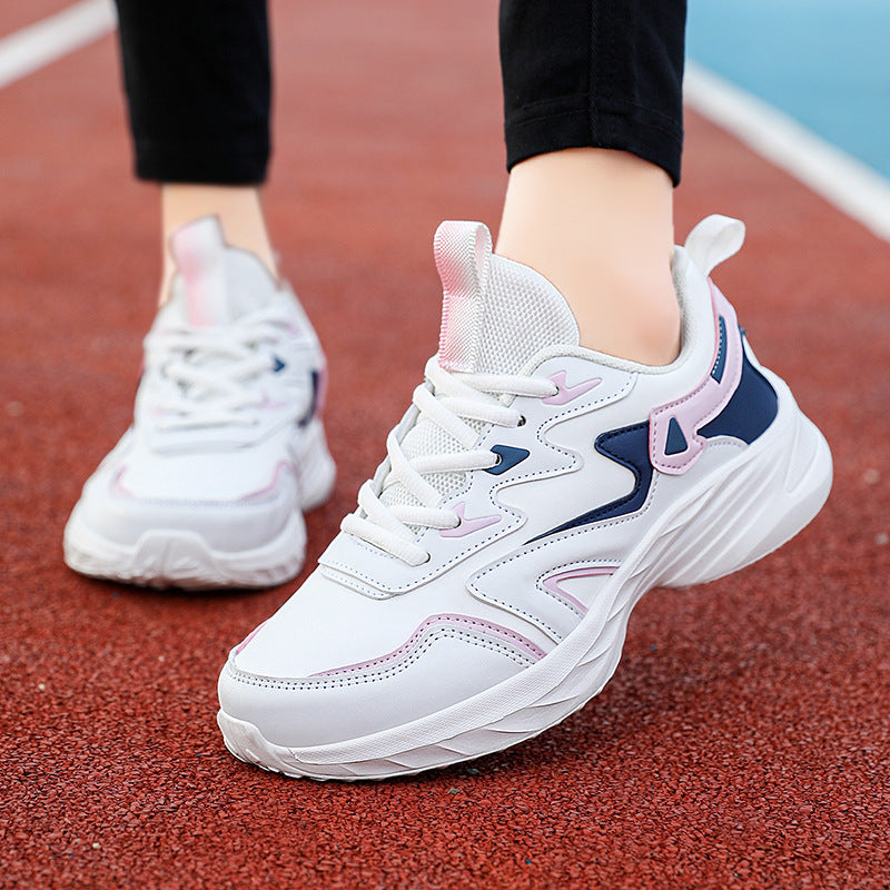 Damen nan moderner Chunky-Lifestyle-Sneaker mit atmungsaktivem Mesh-Futter und stoßdämpfender EVA-Zwischensohle Drune