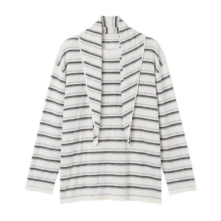 Damen Lässige Streifenjacke Drune