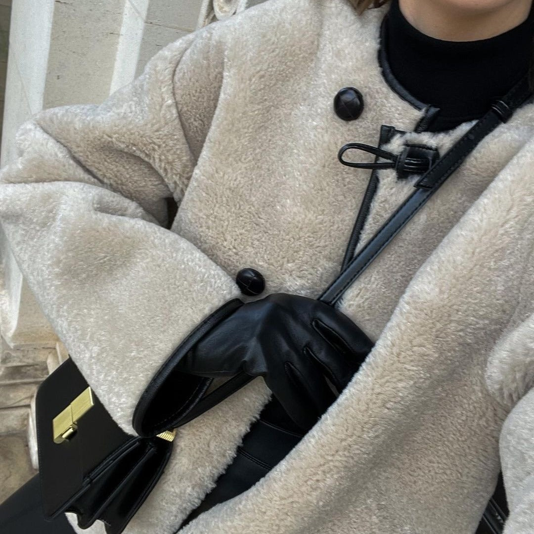 Damen Kuschelige Fleecejacke mit praktischen Taschen Drune