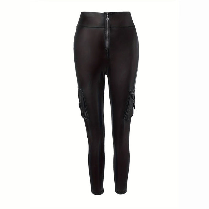 Drune | Leggings mit seitlicher Tasche und hohem Bund